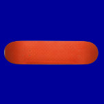 pd16red BRIGHT ORANGE POLKA DOT PATTERN RETRO TEMP skateboards