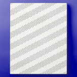 PD17 DOTS BLACK TEXTURES WHITE PASTAL STRIPES PATT plaques