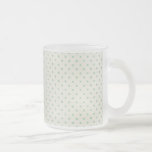 PD18 LIGHT TEAL POLKADOTS PATTERN  FASHIONABLE COL mugs