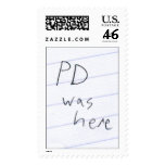 PD was here postage