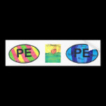 PE - Planet Earth Colors bumper stickers