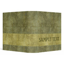 Pea Green Geometric Binder by stationeryshop Pea Green Geometric Binder