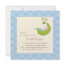 Pea in a Pod Boy Baby Shower Invitation