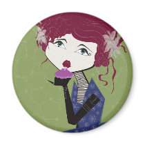 pea-ka-booo, magnet, girl,