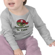 Pea Pirate Baby Long Sleeve Tee Shirt