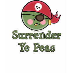 Pea Pirate Kid Ringer T shirt shirt