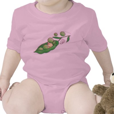 pea pod baby2 tee shirts by pastormullins