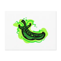 Pea Pod postcards by Edibility Pea Pod postcards