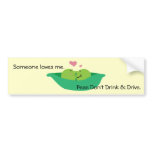 Pea Pod Sweethearts Bumper Sticker