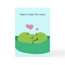 Pea Pod Sweethearts Congratulations Card by Liley_Photo_N_Design Pea Pod Sweethearts Congratulations Card