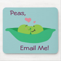 Pea Pod Sweethearts Mousepad