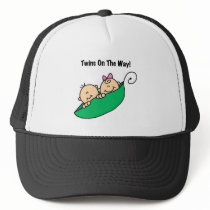 Pea Pod Twins on the Way hats