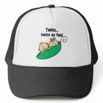 Pea Pod Twins Twice as Fun Hats