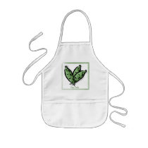 Pea Pods Apron by elledeegee Pea Pods Apron
