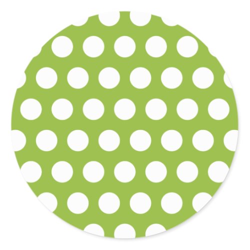 Pea Soup w/ Dots sticker