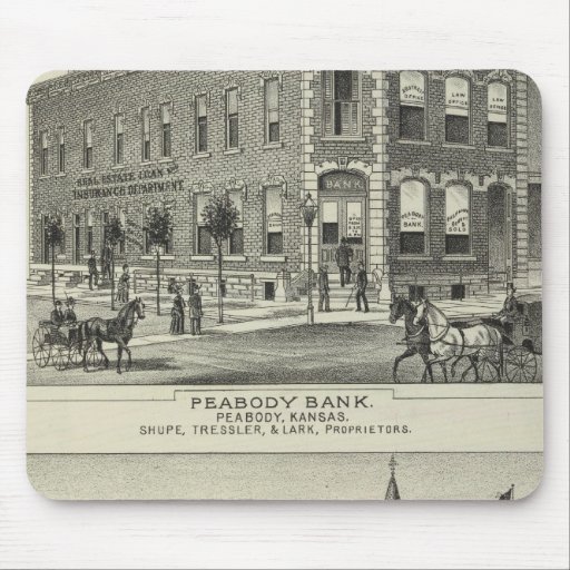 Peabody Bank, Kansas Mousepad