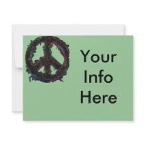 Peace 1 invitations