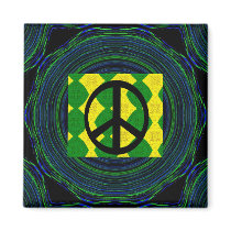 Peace 2007 magnets by Clarence_Jones Peace 2007 magnets