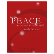 PEACE 2010 flyers