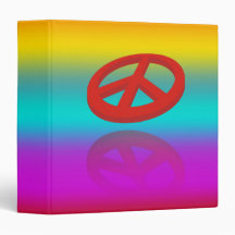 Peace 3D / reflexion Binders