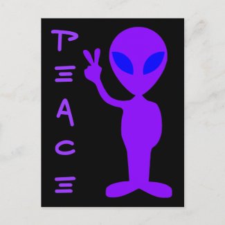 Alien Postcard