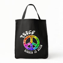 Peace: Always in Style Dark Bags