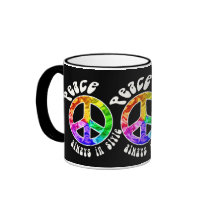 Peace: Always in Style Mugs