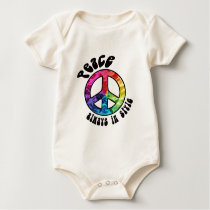 Peace: Always in Style Onesie T-shirts