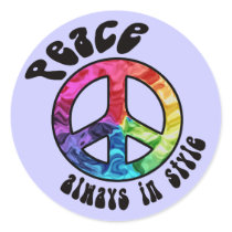 Peace: Always in Style Stickers