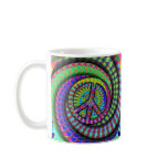 Peace and Flutterby Coffee Cup Mug