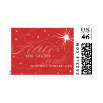Peace and Goodwill Holiday Postage