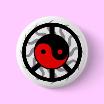 Peace and Harmony Button buttons