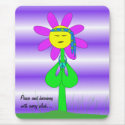 Peace and Harmony With Every Click mousepads