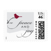 Peace and Joy Holiday Postage