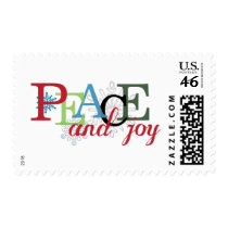 Peace and Joy Stamp