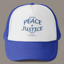 Peace and Justice Cap hats