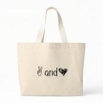 Peace And Love bags