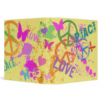 PEACE AND LOVE BINDER