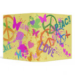 PEACE AND LOVE BINDER