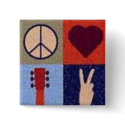 Peace and love. buttons by teamweasley Peace and love. buttons