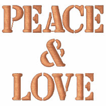 Peace and Love Embroidered Hoodie embroidered shirts by embroidered Peace and Love Embroidered Hoodie embroidered shirts
