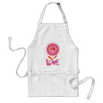 Peace and LOVE flower aprons by SBeise Peace and LOVE flower aprons