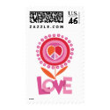Peace and LOVE flower postage by SBeise Peace and LOVE flower postage