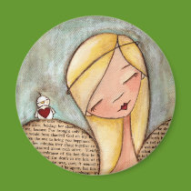 Peace and Love - Magnet magnets