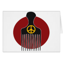 Peace and Nappyness Card