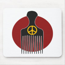 Peace and Nappyness Mousepads