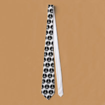 Peace and Retro Tie