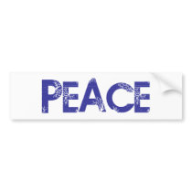 Peace And Trees bumper stickers