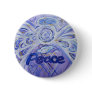 Peace Angel Art Button Pin Pendant (Round)