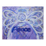 Peace Angel Art Poster Print